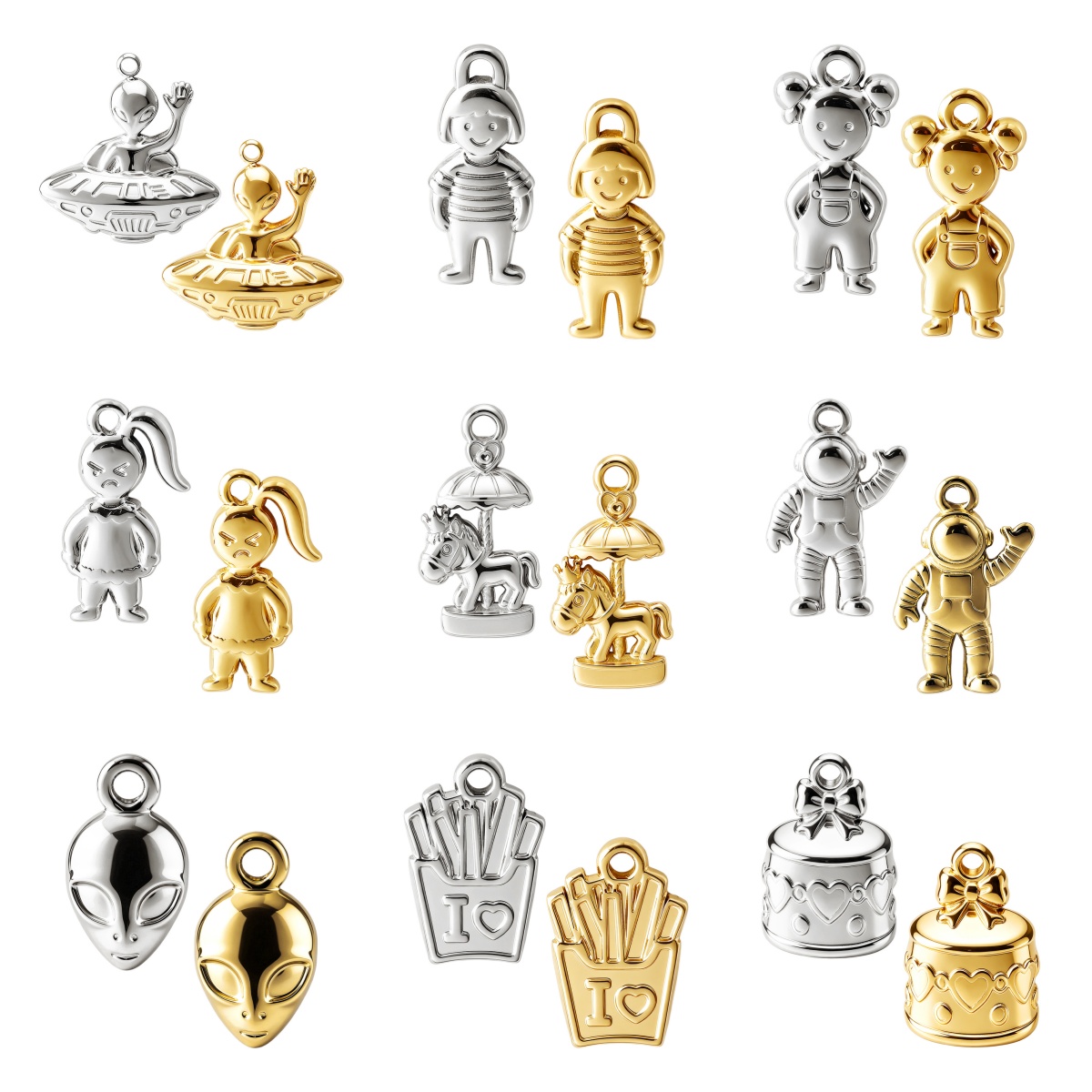 6pcs Kids Galaxy Robot Rocket  - Food Snacks For Kids To Make ulasan dan harga